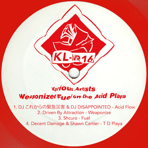 *PRE-ORDER* Various Artists 'weaponized fuel on the acid playa' 12"