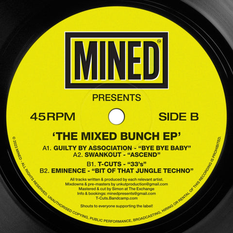 *PRE-ORDER* VARIOUS 'THE MIXED BUNCH' 12"