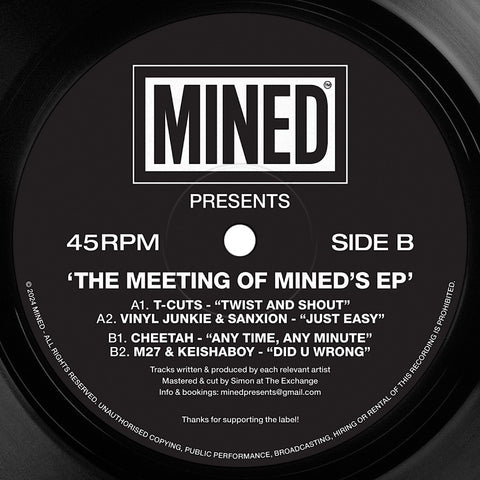 VARIOUS 'THE MEETING OF MINDS EP' 12"