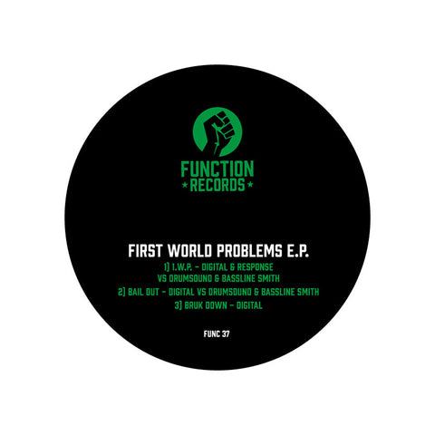 DIGITAL 'FIRST WORLD PROBLEMS EP' 12"