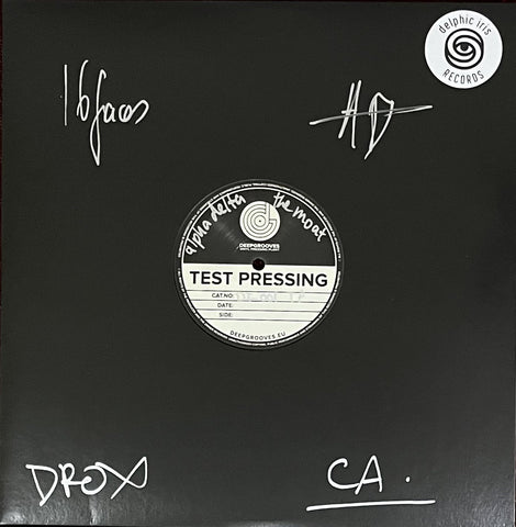 ALPHA DATA 'THE MOAT REMIXES' 12" (TEST PRESS)