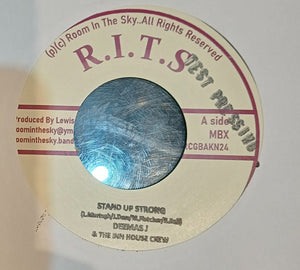 DEEMAS J & THE INN HOUSE CREW 'STAND UP STRONG' 7"