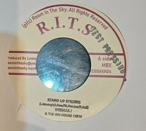 *PRE-ORDER* DEEMAS J & THE INN HOUSE CREW 'STAND UP STRONG' 7"