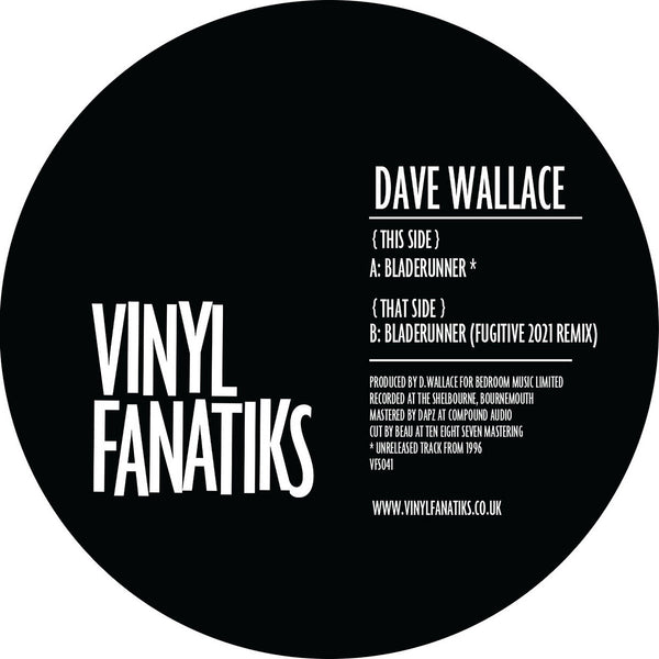 DAVE WALLACE 'BLADERUNNER' 12"