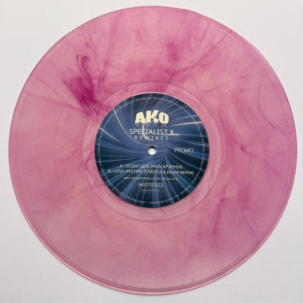 SPECIALIST X 'SILENT SILK / LOVE MYSTERY (REMIXES)' 10"