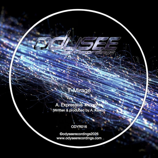 *PRE-ORDER* T-MIRAGE
 'EXPRESSIVE THOUGHTS EP' 12"