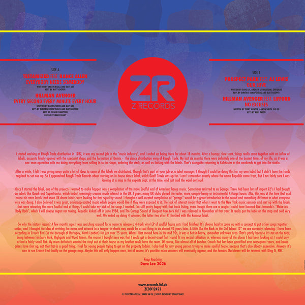 *PRE-ORDER* VARIOUS 'THE GARAGE SOUND OF DEEPEST CROUCH END' 12"