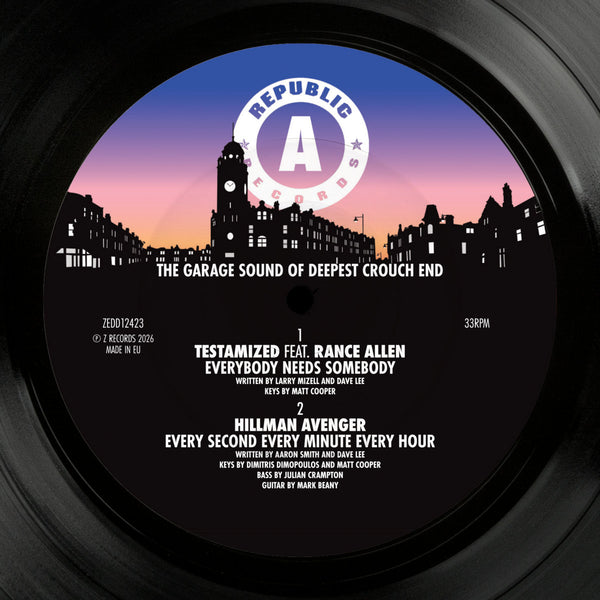 *PRE-ORDER* VARIOUS 'THE GARAGE SOUND OF DEEPEST CROUCH END' 12"