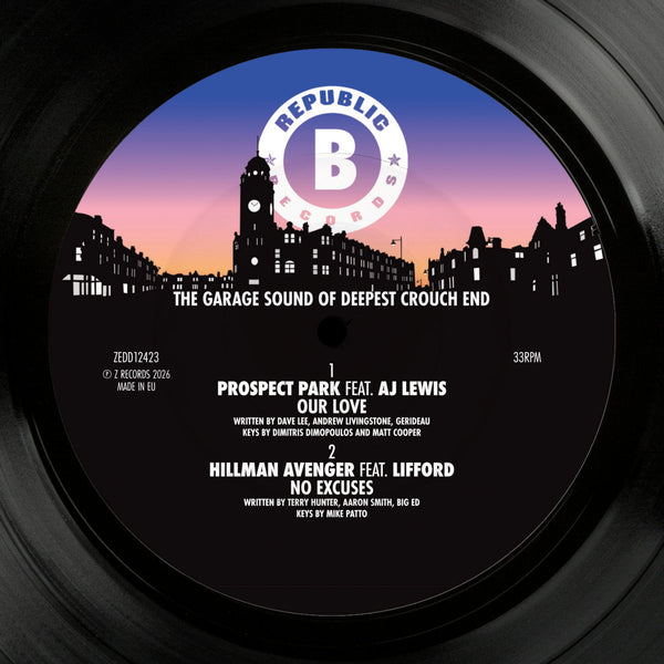 *PRE-ORDER* VARIOUS 'THE GARAGE SOUND OF DEEPEST CROUCH END' 12"