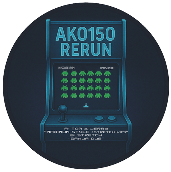 TOM & JERRY / STRETCH 'MAXIMUM STYLE (STRETCH VIP) / GANJA DUB' 12" [GREEN WAX]