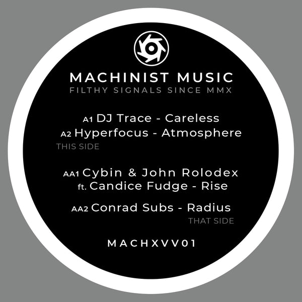 MACHINIST MUSIC 'LINEAGE EP' 12" (SPLATTERED WAX)