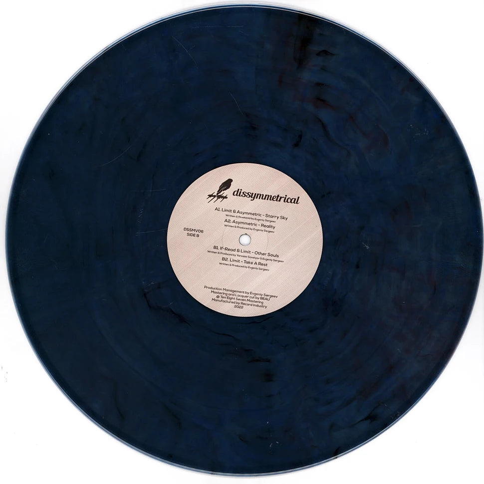 LIMIT, ASYMMETRIC & IF-READ 'DISSYMMETRICAL #6' 12"