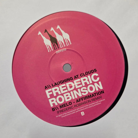 *BACK SOON* FREDERIC ROBINSON 'LAUGHING AT CLOUDS' 10" (BLACK WAX)