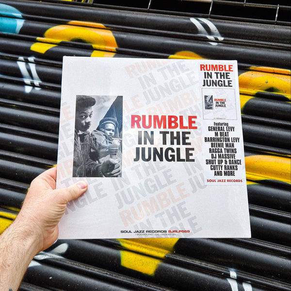SOUL JAZZ PRESENTS 'RUMBLE IN THE JUNGLE' 2LP