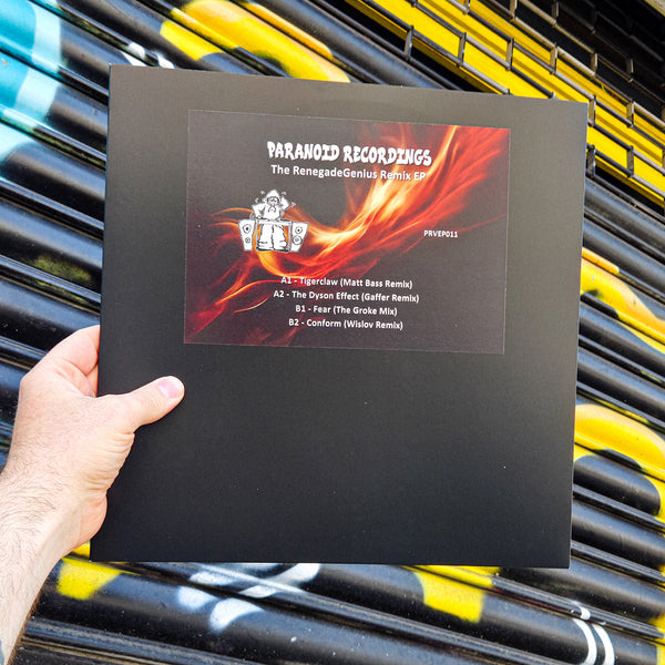 RENEGADEGENIUS 'THE REMIX EP (CHAOS COLOUR VERSION)' 12"