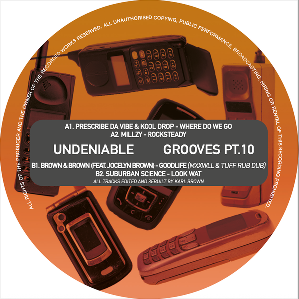VARIOUS 'UNDENIABLE GROOVES PT.10' 12"