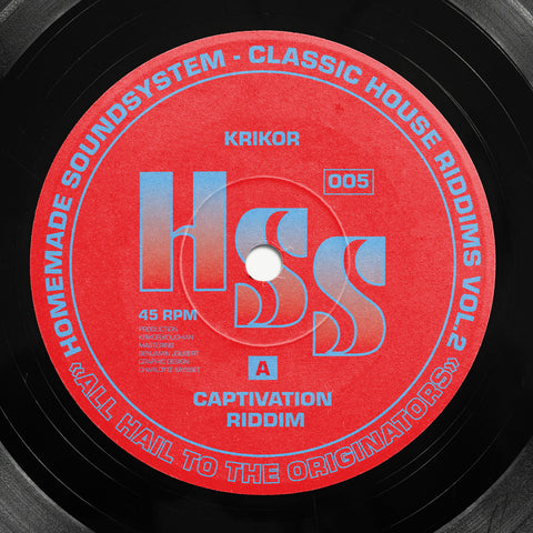 Krikor 'Classic House Riddims Vol. 2' 7"