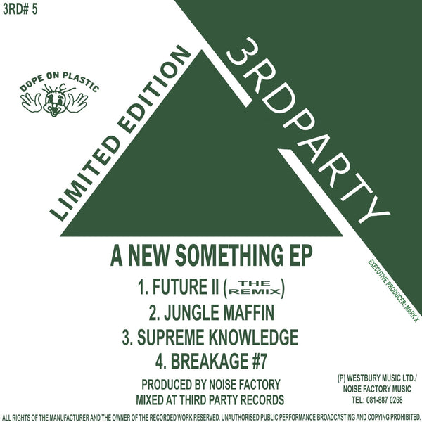 NOISE FACTORY  'A NEW SOMETHING EP' 12"