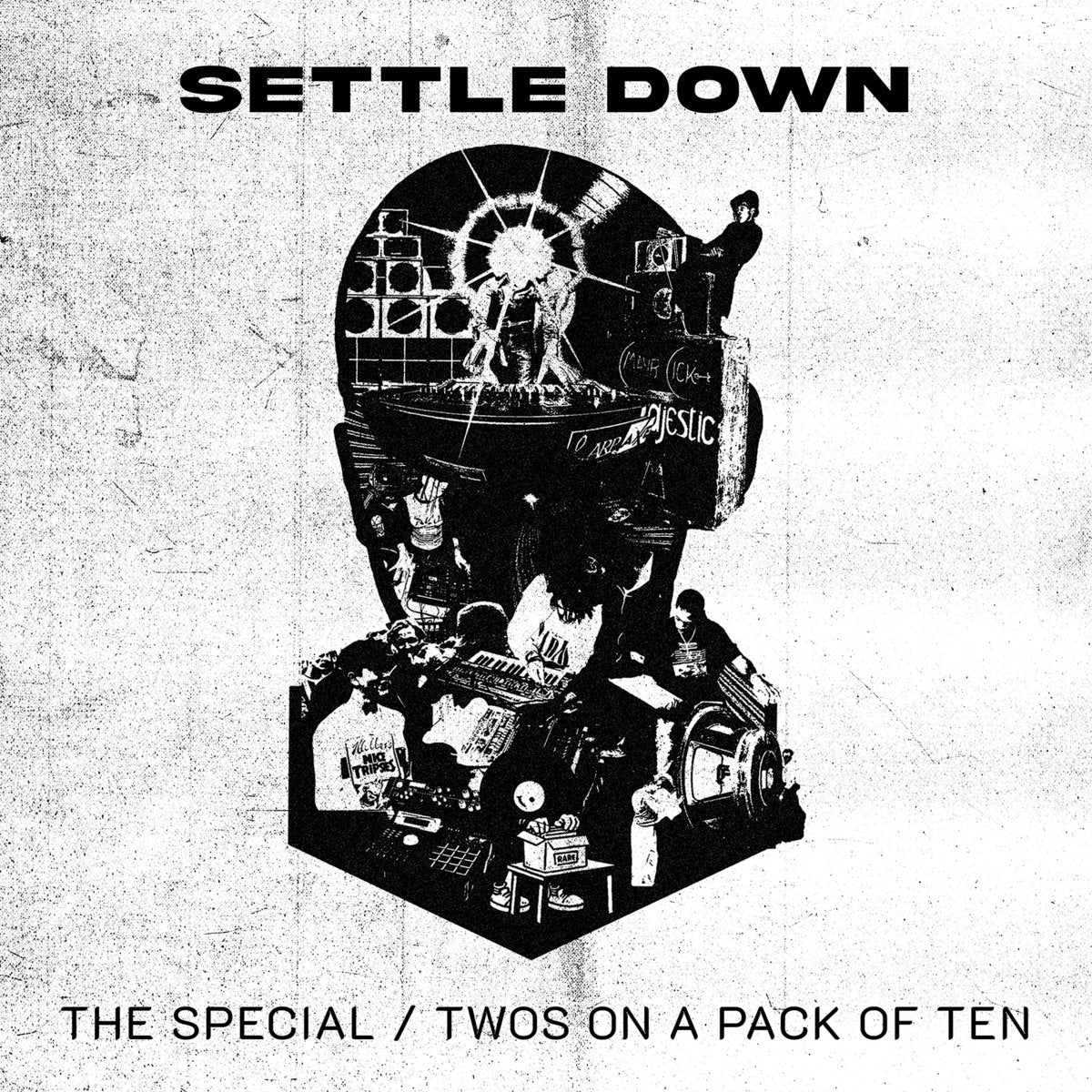 SETTLE DOWN 'THE SPECIAL / TWOS ON A PAC OF 10' 12"