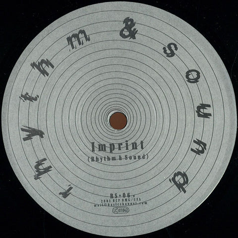 RHYTHM & SOUND 'TRACE / IMPRINT' 12"