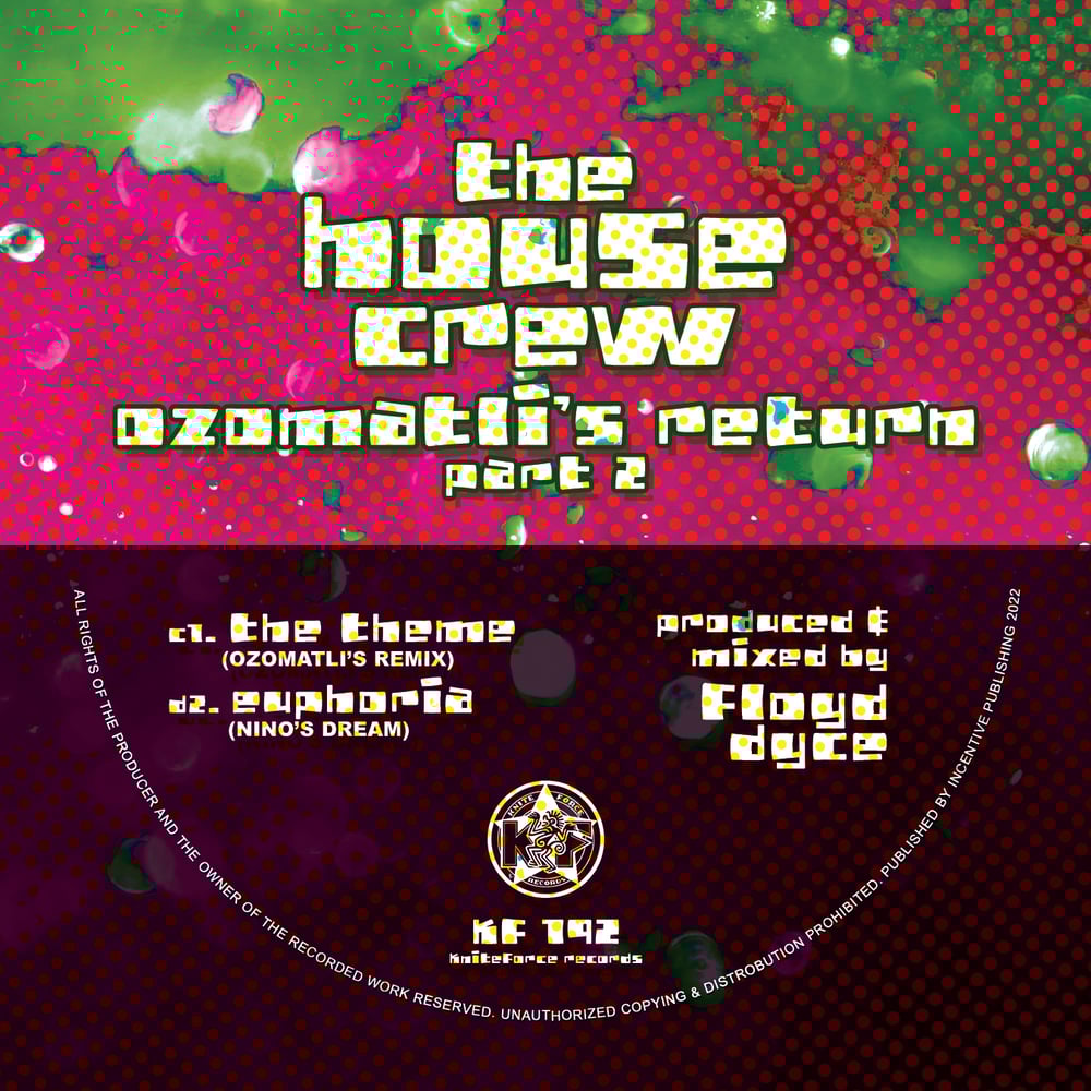 THE HOUSE CREW 'NINO'S DREAM EP' 12"