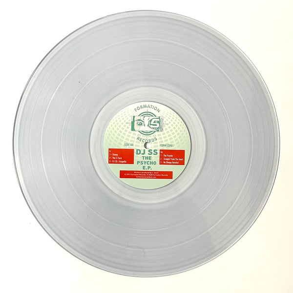 DJ SS 'THE PSYCHO EP' 12" (CLEAR WAX)
