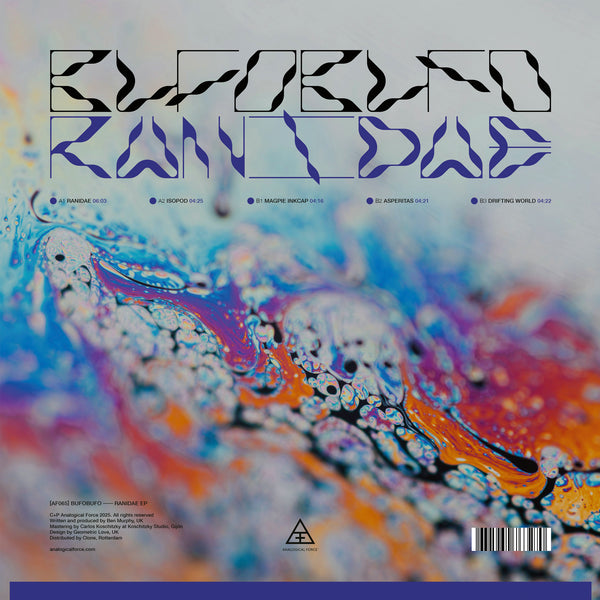 *PRE-ORDER* BUFOBUFO 'RANIDAE EP' 12"