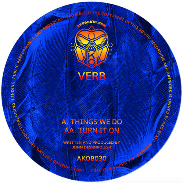 VERB 'THINGS WE DO / TURN IT ON' 12" (YELLOW WAX)