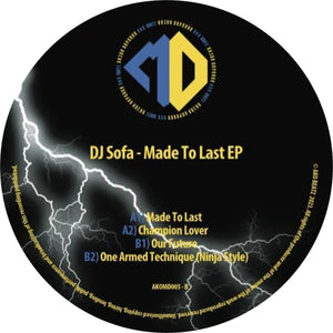 DJ Sofa - 'Made To Last EP' 12"