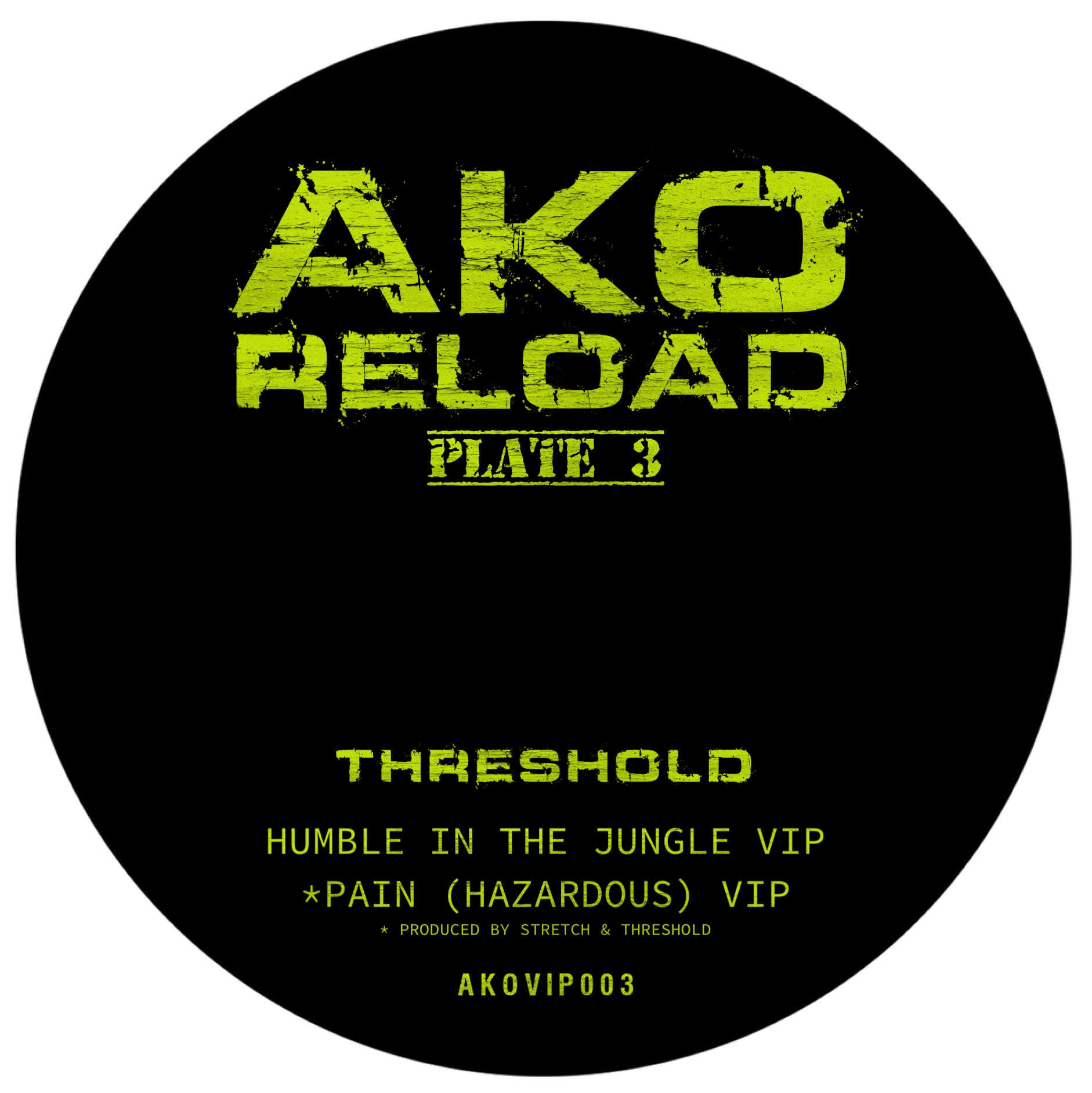 Threshold  'Plate 3' 12"
