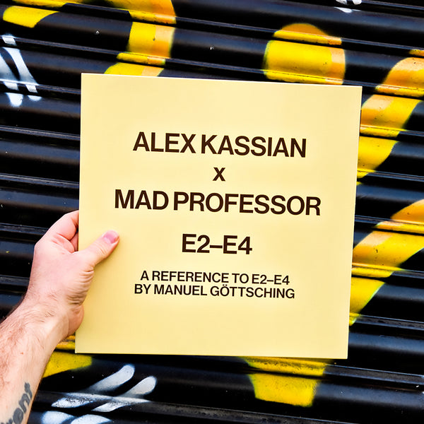 ALEX KASSIAN x MAD PROFESSOR 'A REFERENCE TO E2-E4 BY MANUEL GÖTTSCHING' 12"