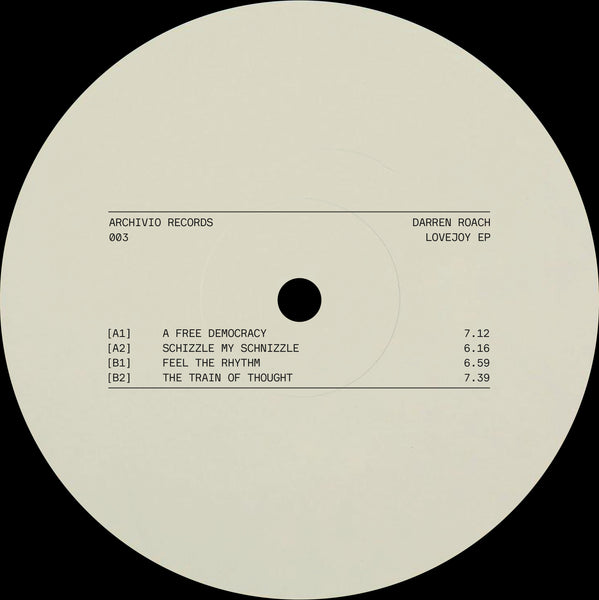 DARREN ROACH 'LOVEJOY EP' 12"