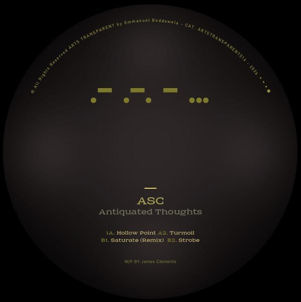 ASC 'ANTIQUATED THOUGHTS EP' 12"