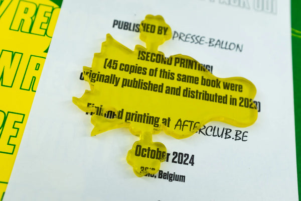 *PRE-ORDER* 'RAVE COLORING PACK 001' 12"