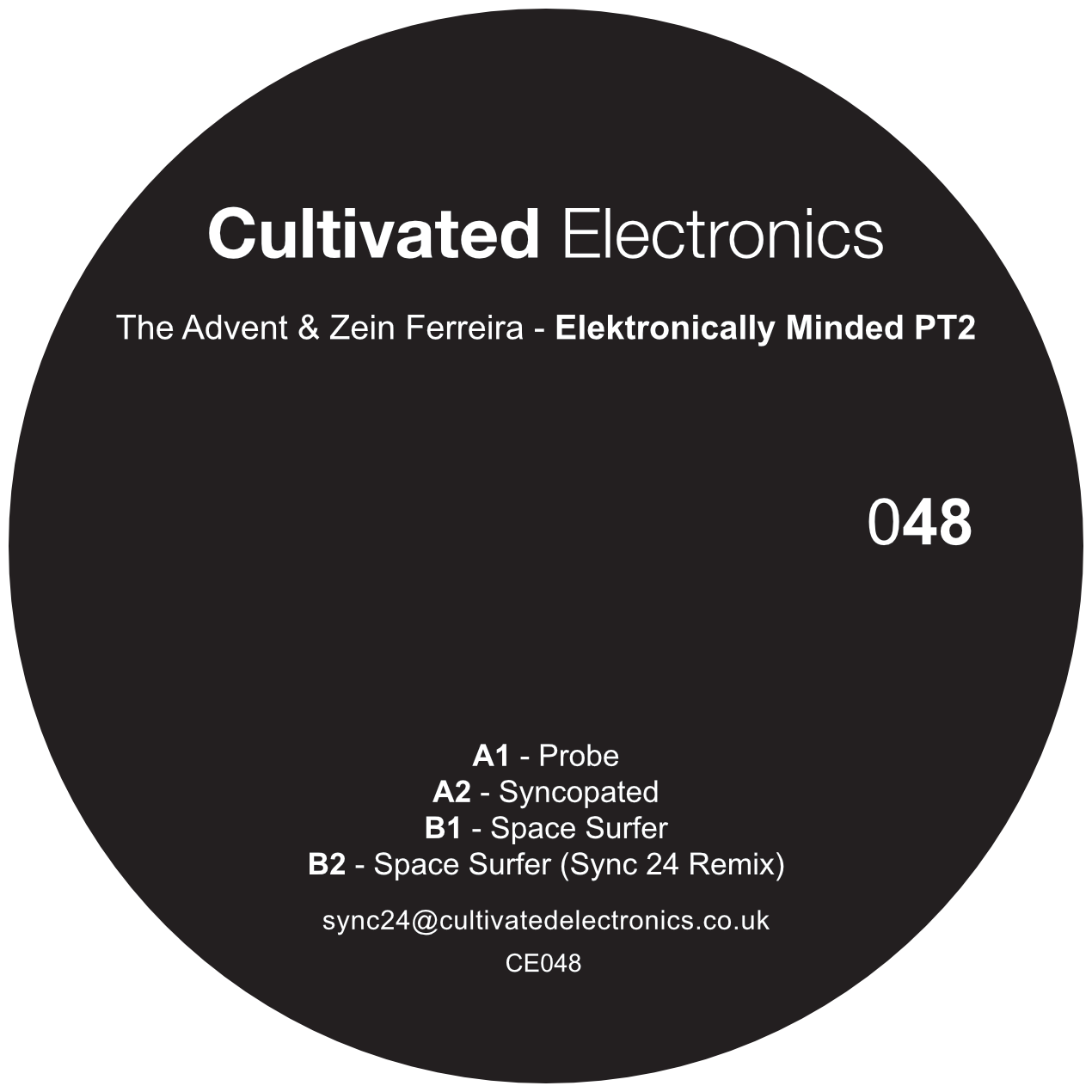 *PRE-ORDER* THE ADVENT & ZEIN 'ELEKTONICALLY MINDED PT.2' 12"