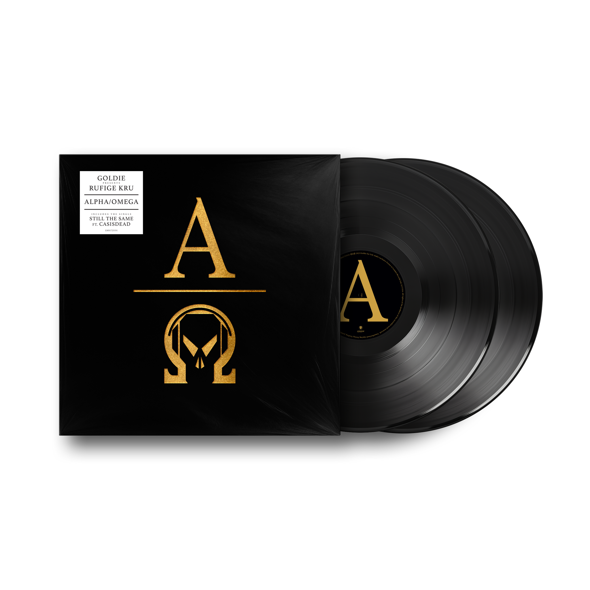 *PRE-ORDER*  Rufige Kru 'Alpha Omega' 2x12" [Black Wax]