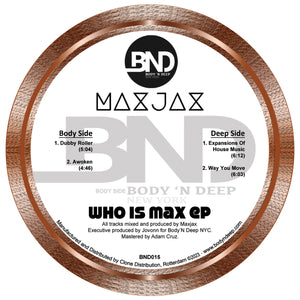 *PRE-ORDER* MAXJAX 'Who is Max EP' 12"