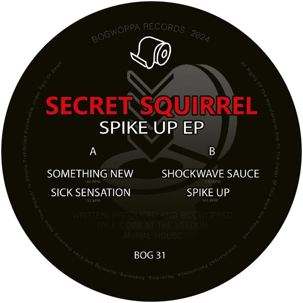 *PRE-ORDER* Secret Squirrel 'Spike Up EP' 12"