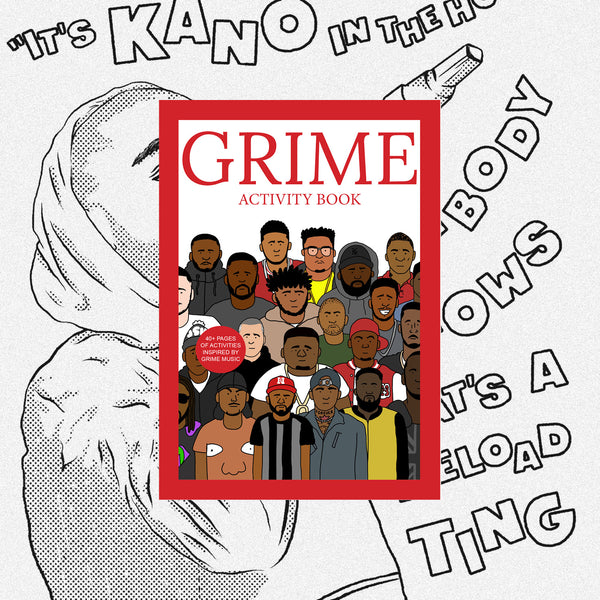 *PRE-ORDER* 'THE GRIME ACTIVITY BOOK' 12"