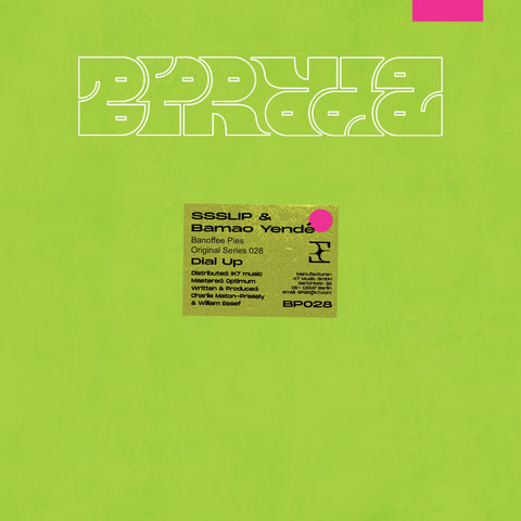 *PRE-ORDER* SSSLIP & BAMAO YENDÉ 'DIAL UP' 12"