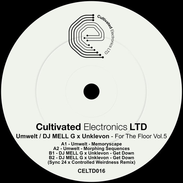 UMWELT / DJ MELL G X UNKLEVON 'FOR THE FLOOR VOLUME 5' 12"