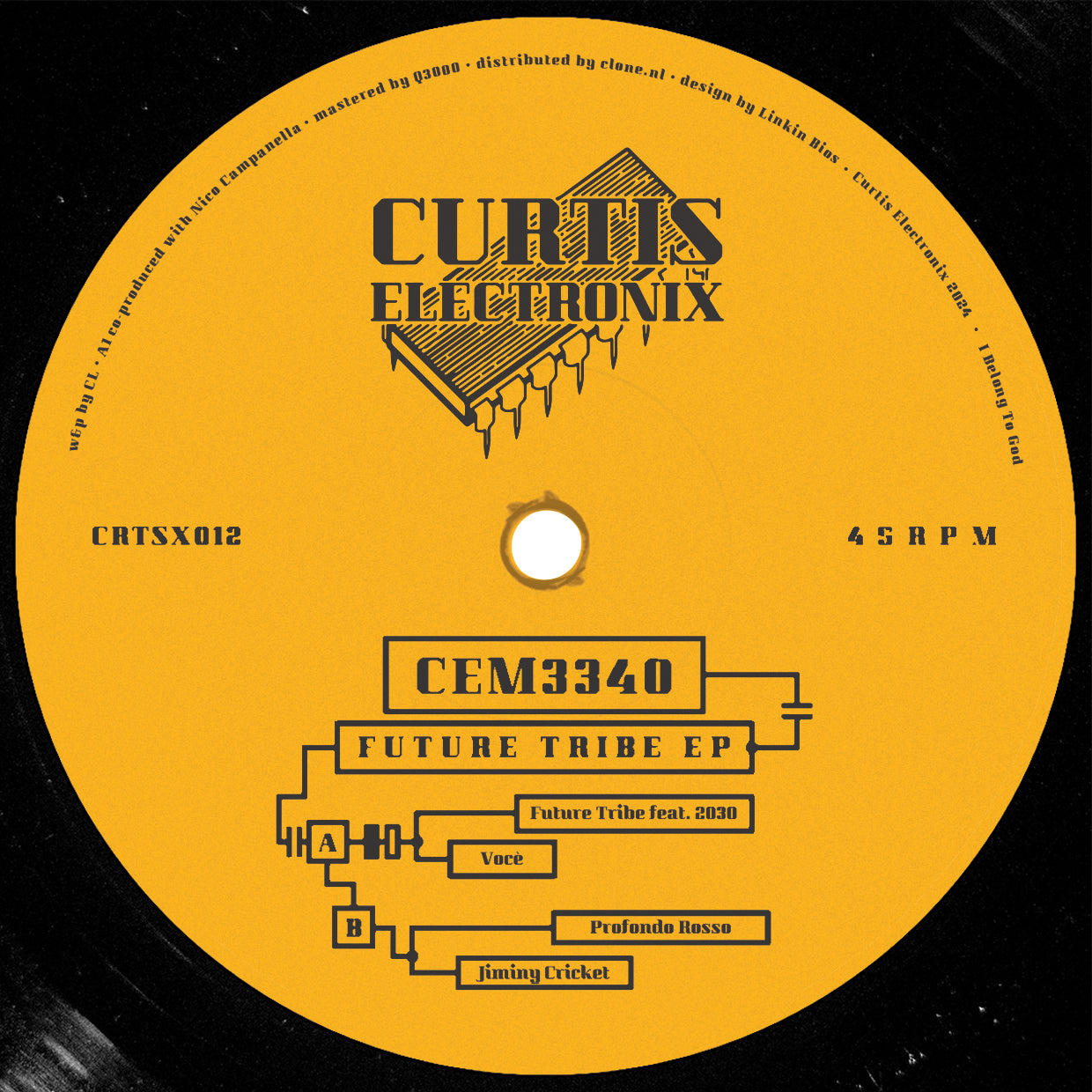 *PRE-ORDER* CEM3340 'Future Tribe EP' 12"