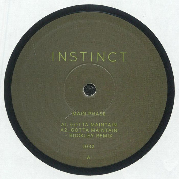 MAIN PHASE 'GOTTA MAINTAIN' 12"