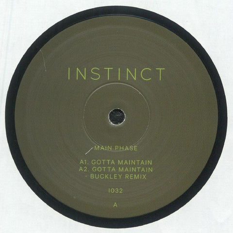 *PRE-ORDER* MAIN PHASE 'GOTTA MAINTAIN' 12"