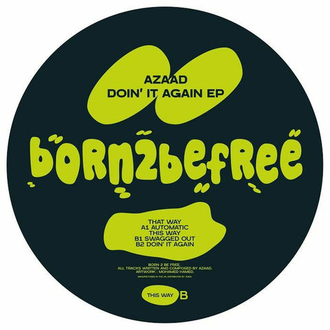 *PRE-ORDER* AZAAD 'BORN 2 BE FREE' 12"