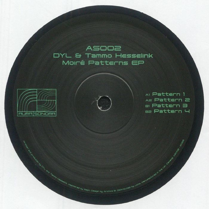 DYL & TAMMO HESSELINK 'MOIRE PATTERNS EP' 12"