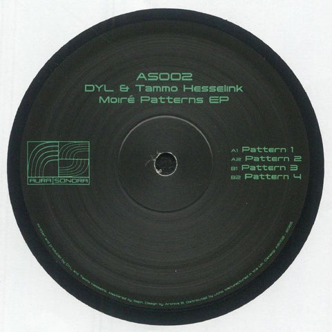 DYL & TAMMO HESSELINK 'MOIRE PATTERNS EP' 12"