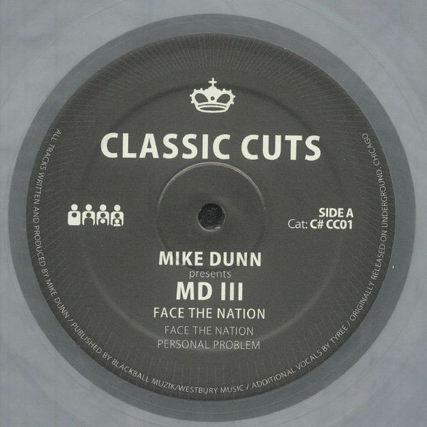 MIKE DUNN PRESENTS MDIII 'FACE THE NATION' 12"