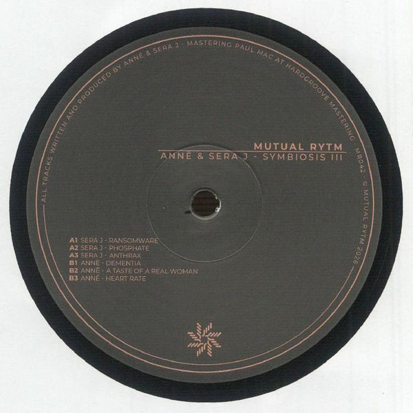 *PRE-ORDER* SERA J & ANNĒ 'SYMBIOSIS III' 12" (REPRESS)