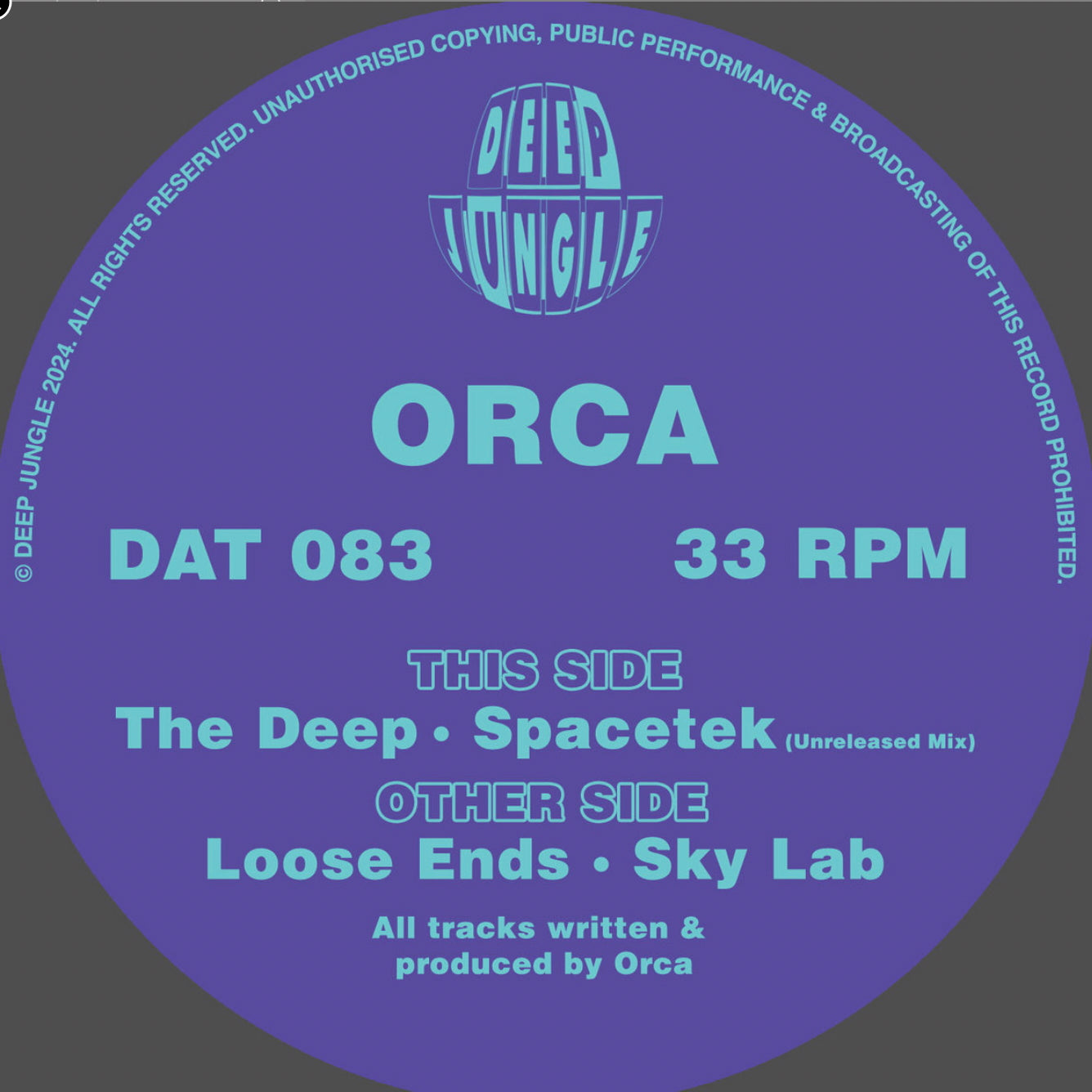 ORCA 'THE DEEP' 12"
